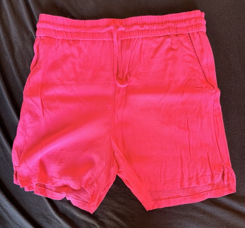Kurze stoffhose pink größe - kurze,