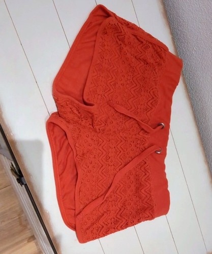Shorts rot mit - shorts, spitze