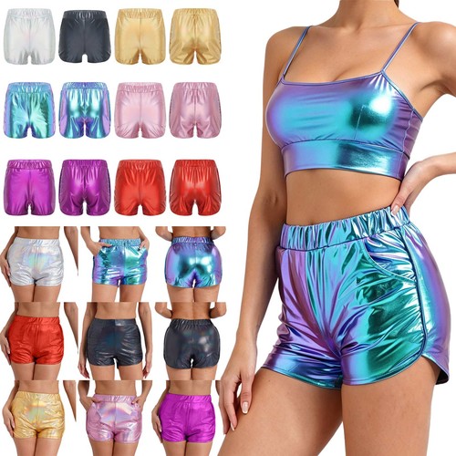 Damen holographische shorts - damen,