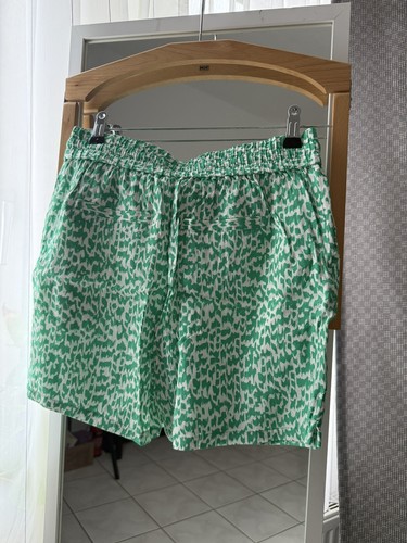 Stoff shorts weiß - weiß, mit