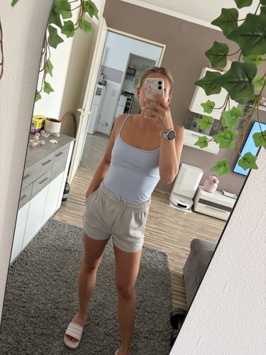 Kurze stoffhose grau - grau, größe