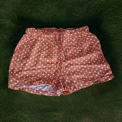 Kurze hose stoffhose orange - kurze,
