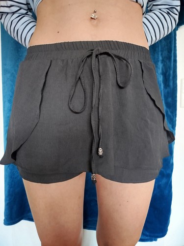 Hot pants stoff schwarz leicht - hot,