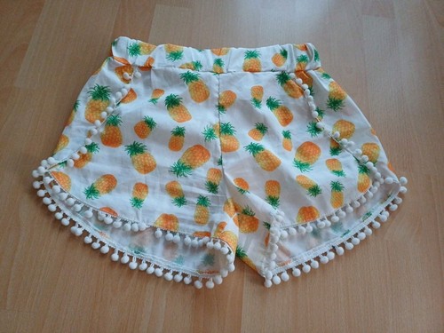 Kurze hose stoffhose weiß - kurze, mit